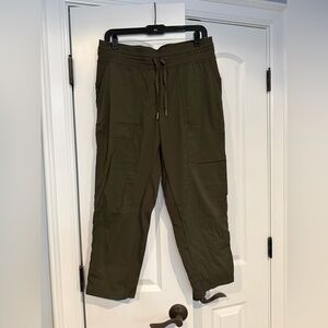 lululemon athletica Olive Track Pants